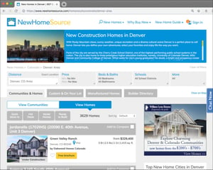 Home Builder Listing Technology