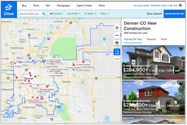 Home-builder-marketing-listing-sites