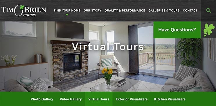 Tim-Obrien-Homes-Websiite-with-virtual-tours