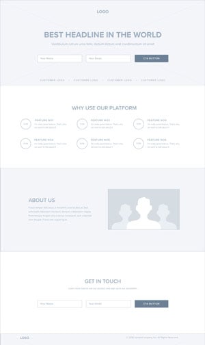 landing-page-wireframe